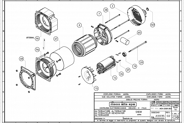 Mecc Alte S16W-130