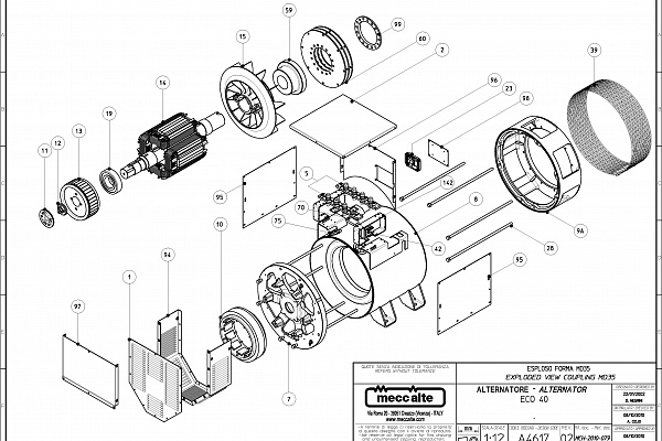 Mecc Alte ECO40-VL/4 A