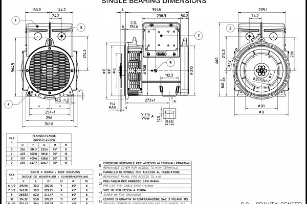 Mecc Alte ECP28-1VS/4 C